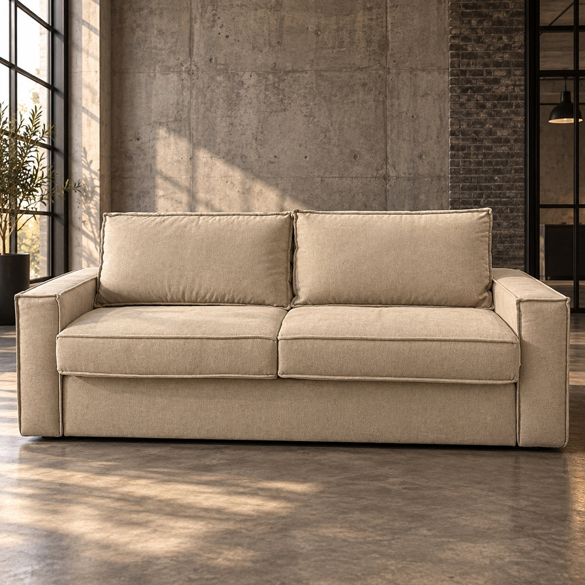 Canapea extensibilă TERTZA C2, cu saltea 120x190x20 cm