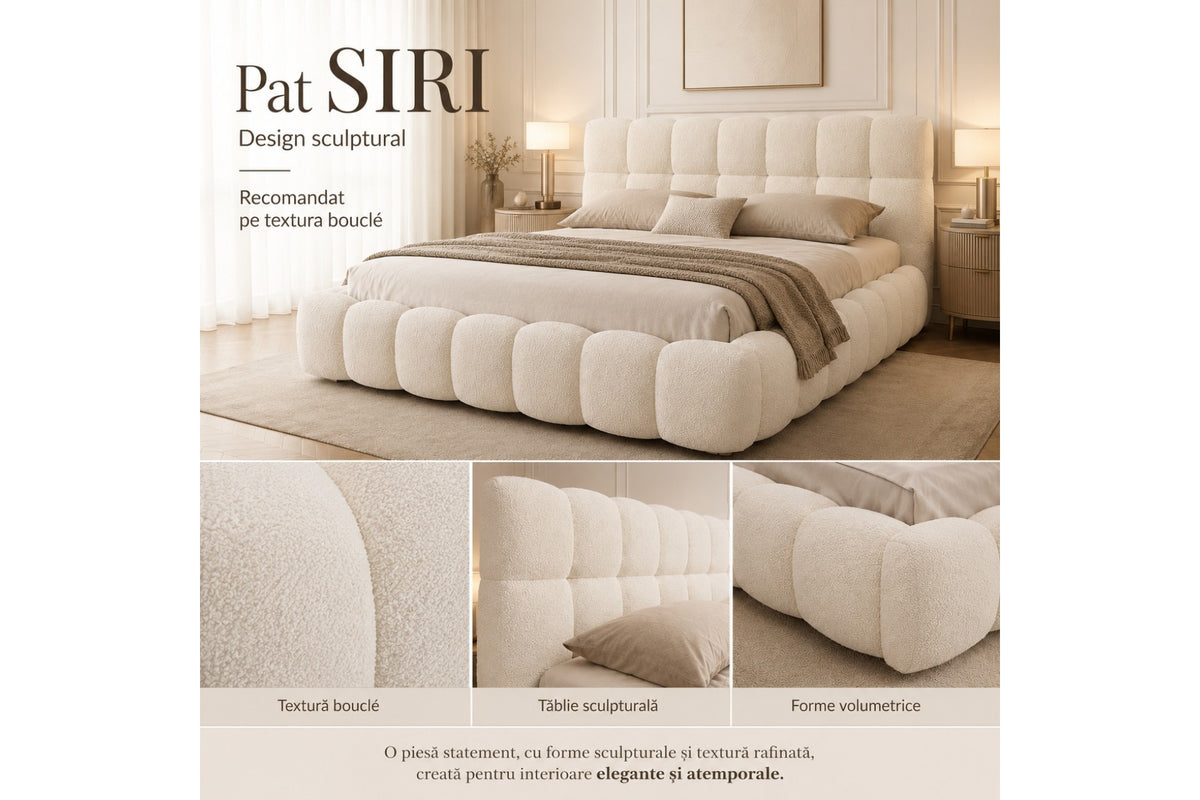 Pat Tapițat SIRI – Design Modern