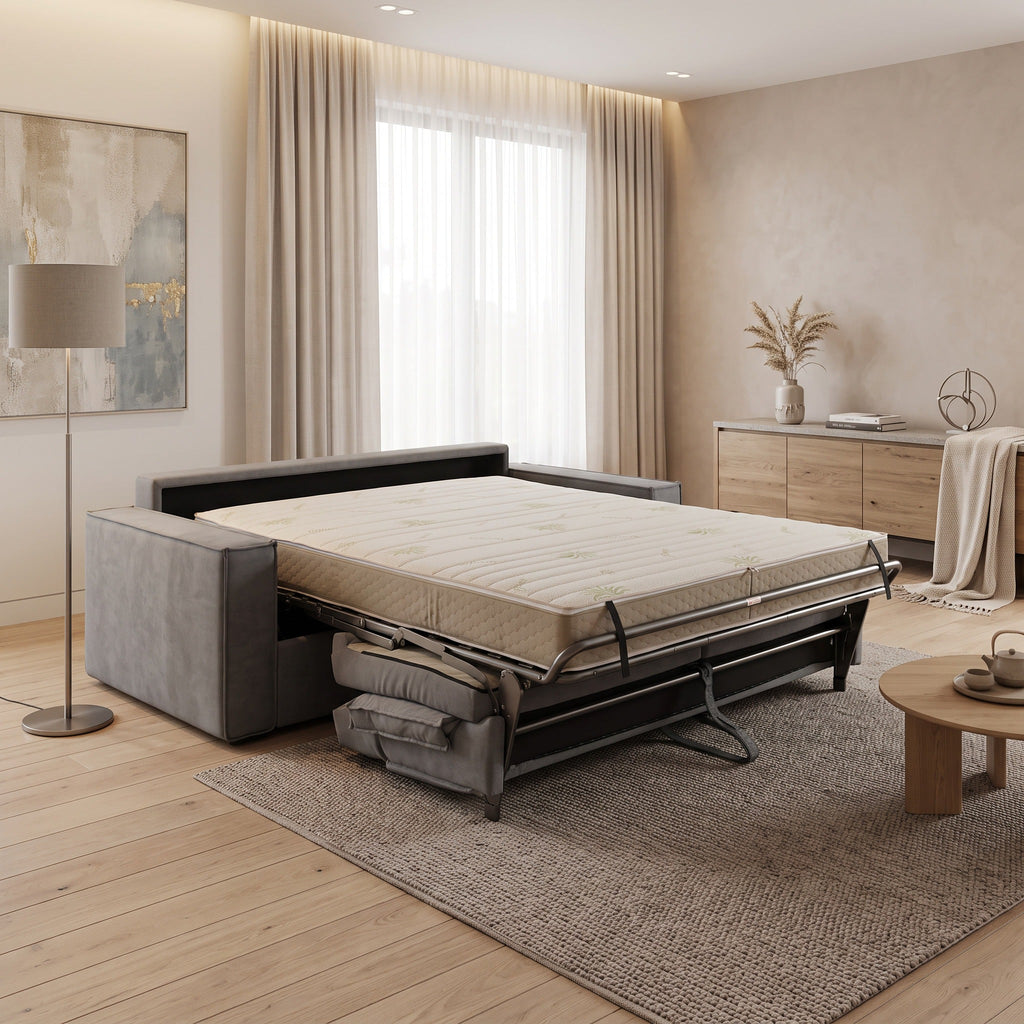Canapea extensibilă TERTZA C3, cu saltea 140x190x20 cm