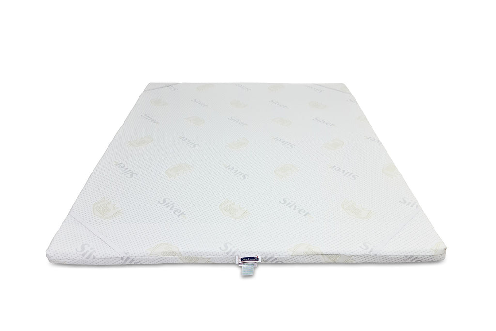 Topper 5 cm – Confort Ortopedic, Fixare Elastica si Husa Detasabila