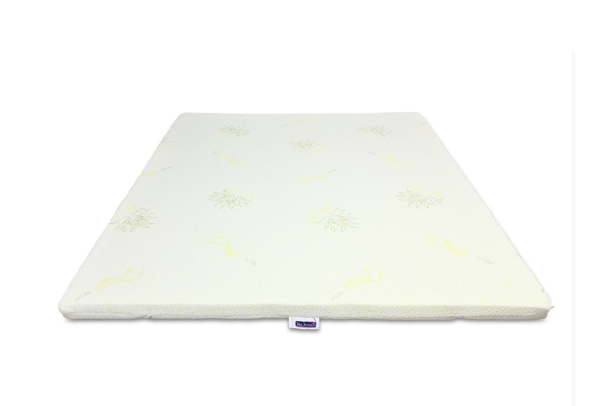 Topper Memory 6 cm cu Husa Detasabila - Spuma si Memorie