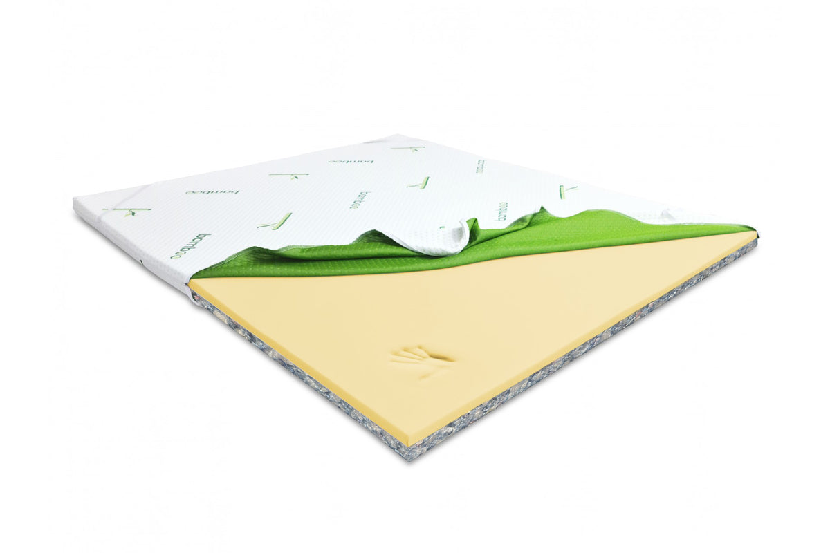 Topper Memory 6 cm cu Husa Detasabila - Spuma si Memorie