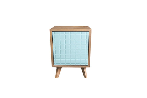 Noptieră din Stejar Masiv și MDF Vopsit – Design Modern și Calitate Premium