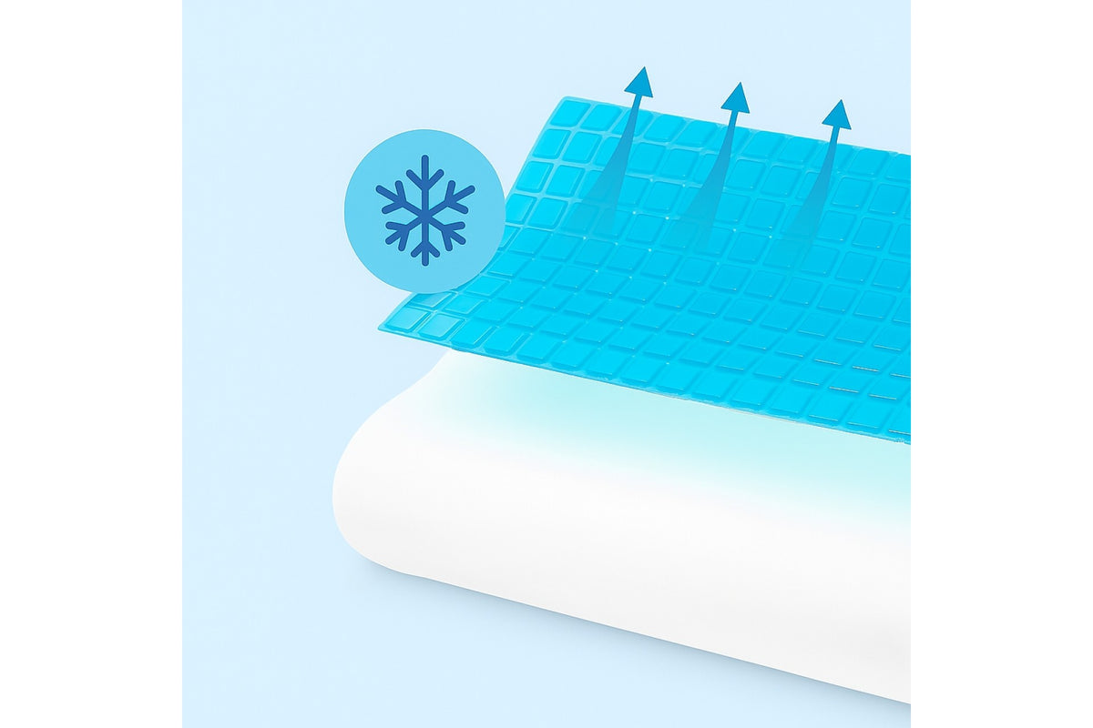 Perna Memory AeroGel – Racorire Activa, Suport Ortopedic si Tehnologie Gel