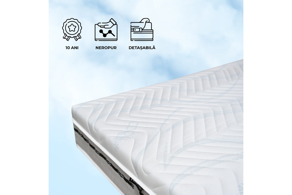 Saltea LOMBAR 30 cm – Inaltime Premium, Tehnologie Neropur si Efect Racoritor