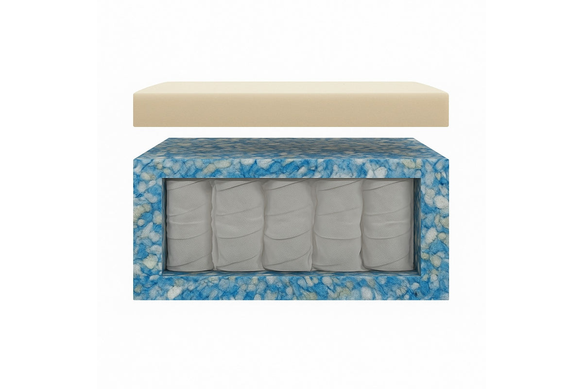 Saltea SUPER SPRING HOTEL MEMORY 26 cm – Pocket Springs, Memory Foam si Confort de Lux