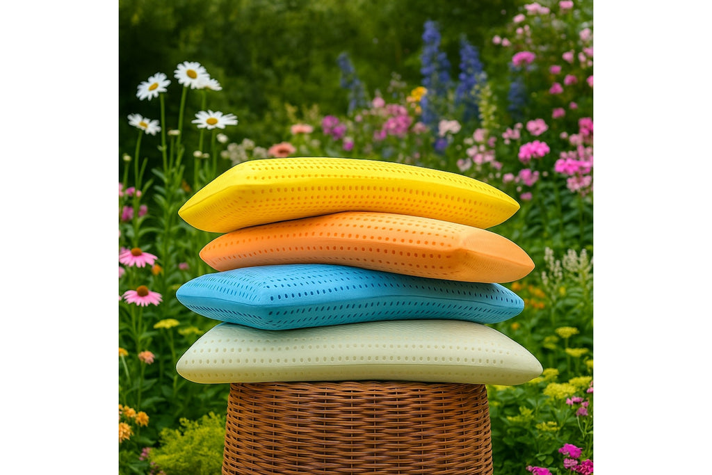 Perna Memory Dolce Aroma – Aromaterapie si Confort Ergonomic (72x42x12 cm)