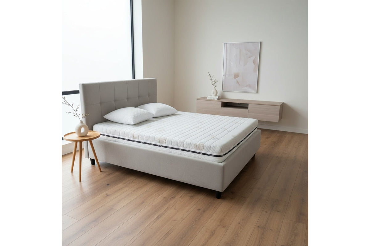 Pachet Pat AMORE NEW + Saltea VITALITY MEMORY 5 – Perne CADOU și Depozitare Inclusă