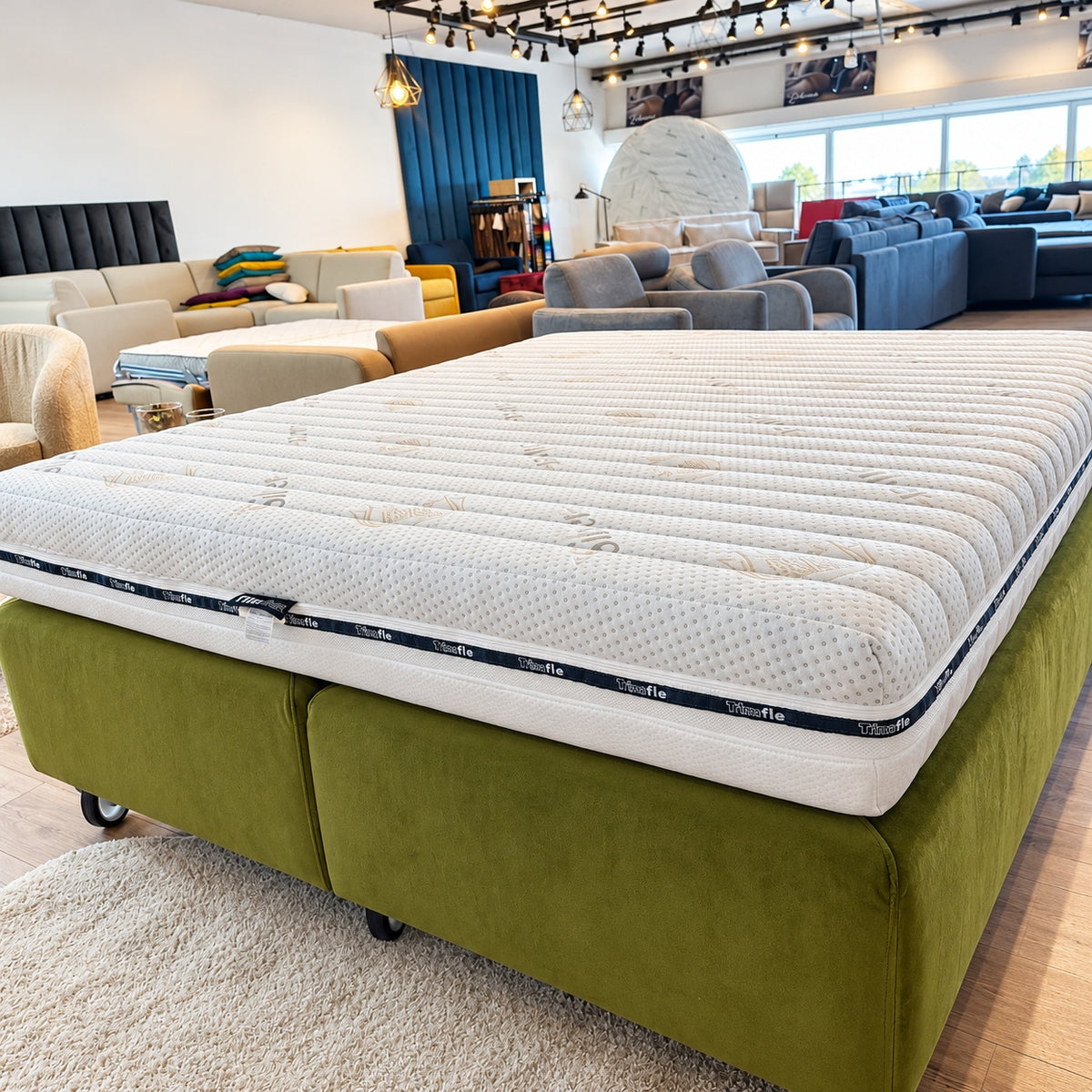 Saltea VITALITY MEMORY 5 160x200, 20 cm – Spuma cu Memorie, Suport Ortopedic si Ventilatie Activa