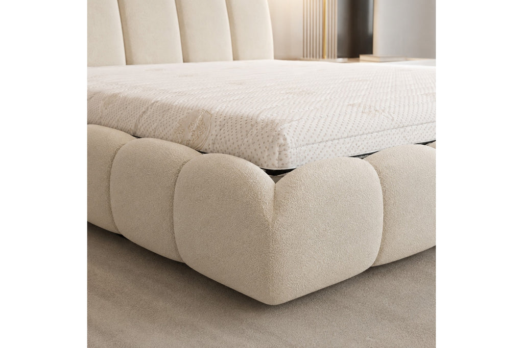 Pat Tapițat MAREA – Design cu Volume Moi, Inspirat din Valuri