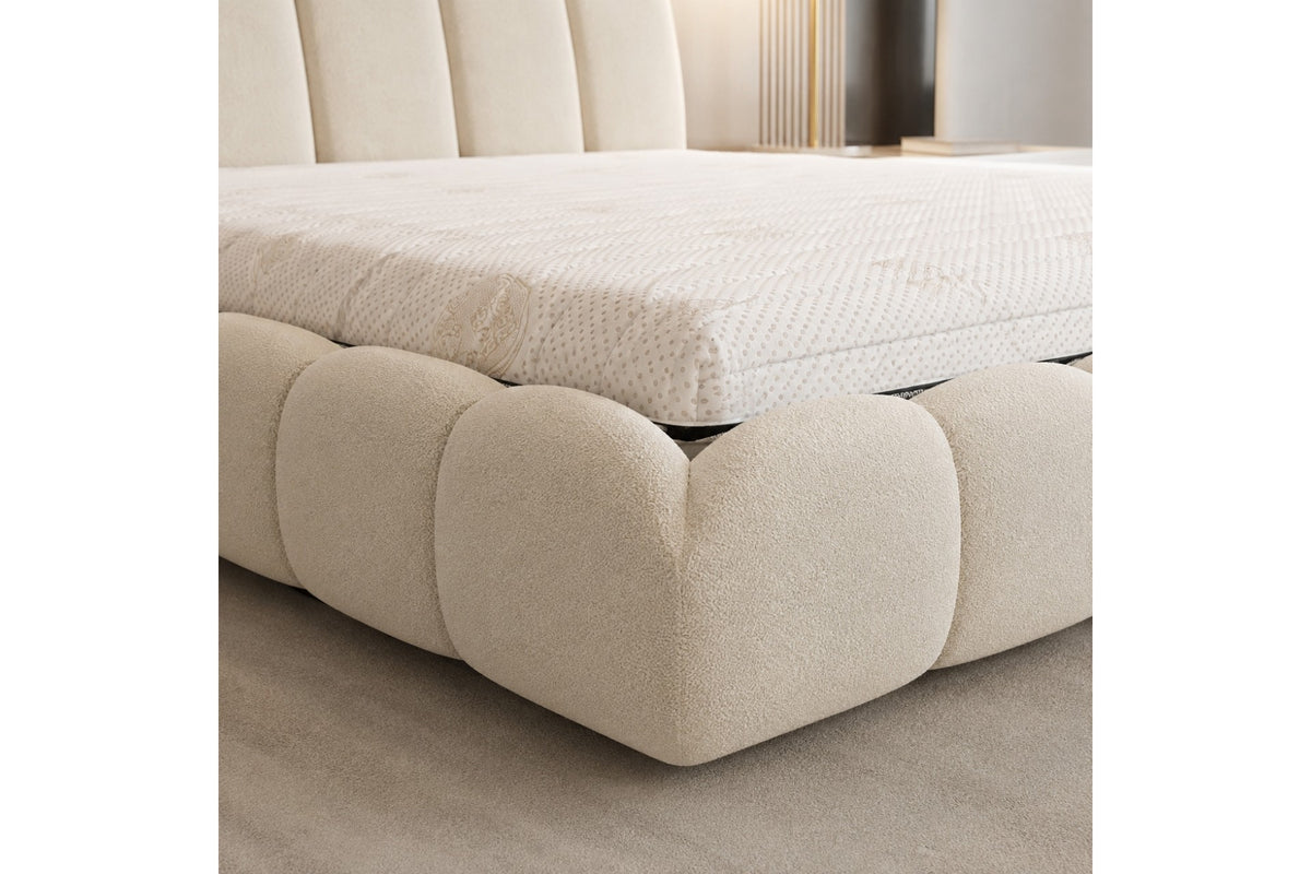 Pat Tapițat MAREA – Design cu Volume Moi, Inspirat din Valuri