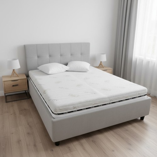 Pachet Pat AMORE NEW + Saltea VITALITY MEMORY 5 – Perne CADOU și Depozitare Inclusă