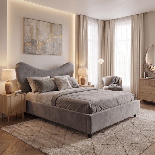 Pat Tapițat FLUTURE – Design Elegant Inspirat din Natură